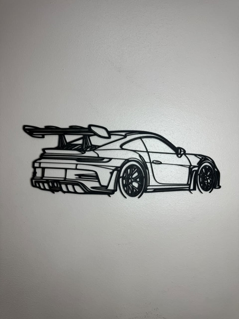 Porsche 911 Gt3 RS Wall Art Back