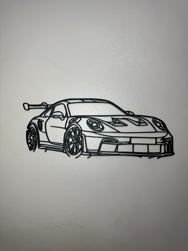Porsche 911 Gt3 RS Wall Art Front