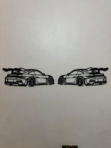 Porsche 911 Gt3 RS Wall Art Back
