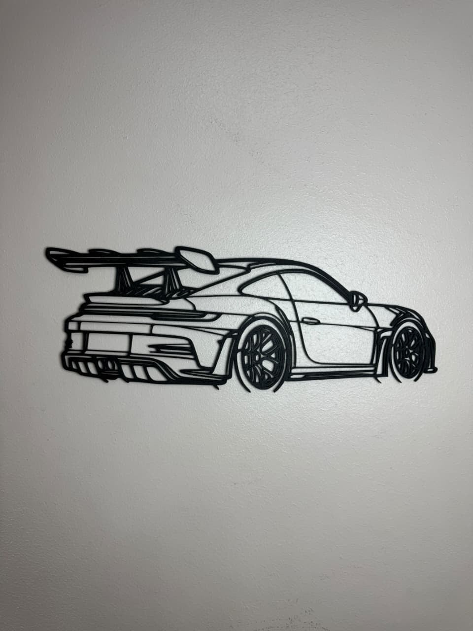 Porsche 911 Gt3 RS Wall Art Back