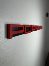 Porsche Word WallArt