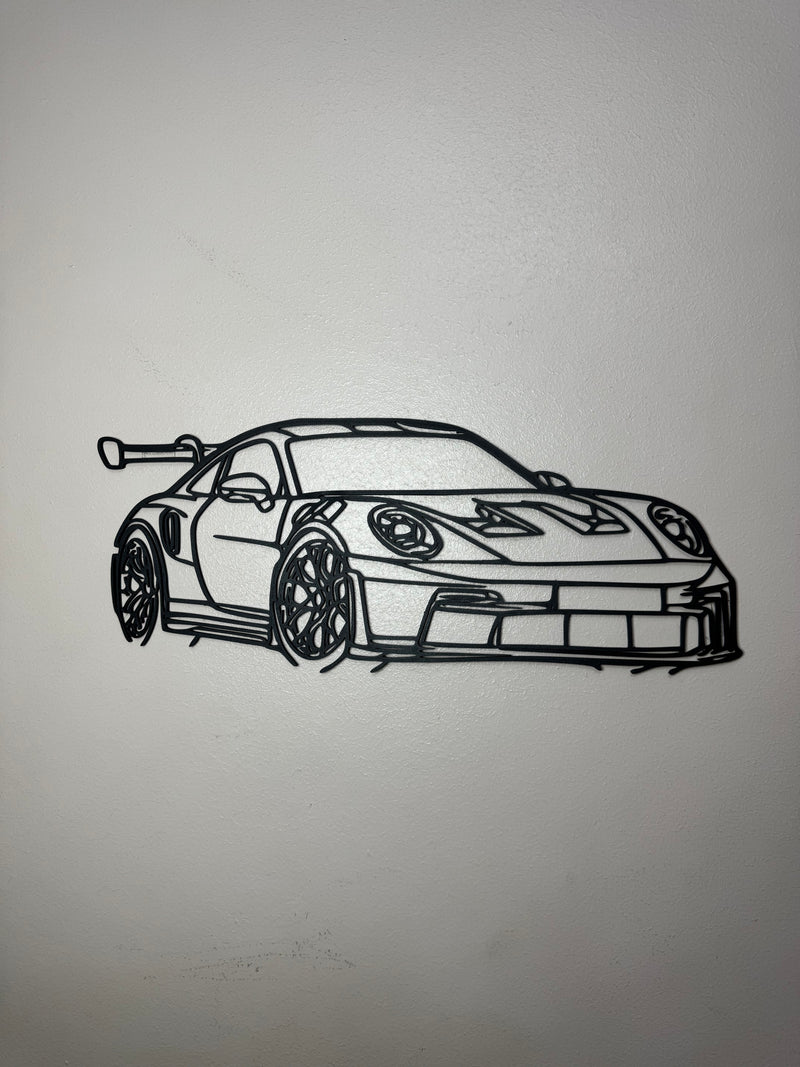 Porsche 911 Gt3 RS Wall Art Front