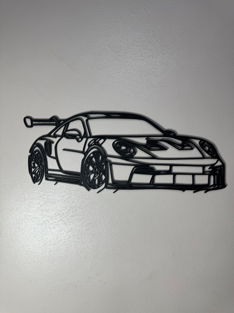 Porsche 911 Gt3 RS Wall Art Front