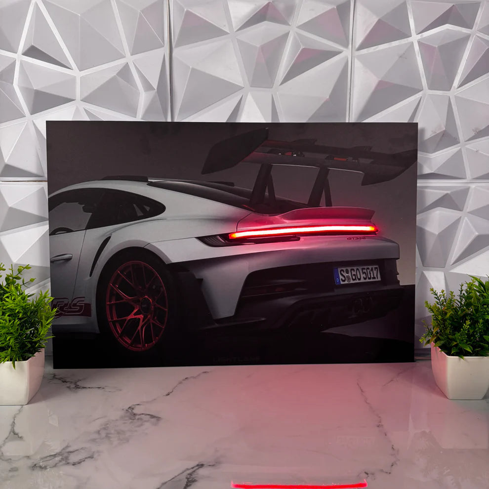 Porsche 911 GT3 RS(Neon Poster)